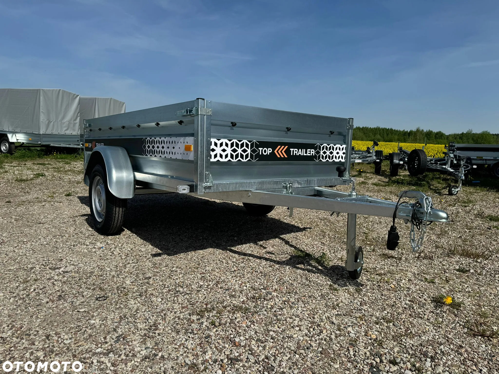 MAZZO DOSTAWA! Przyczepa Top Trailer TT23 MAX 232x131x45cm DMC 750 kg SPAWANA! kat. B, MOCNA! - 11