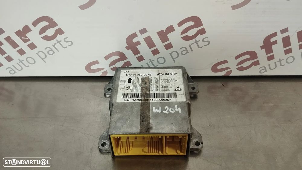 CENTRALINA DO AIRBAG MERCEDES CLASSE C W204 REF. A2049013502 - 1
