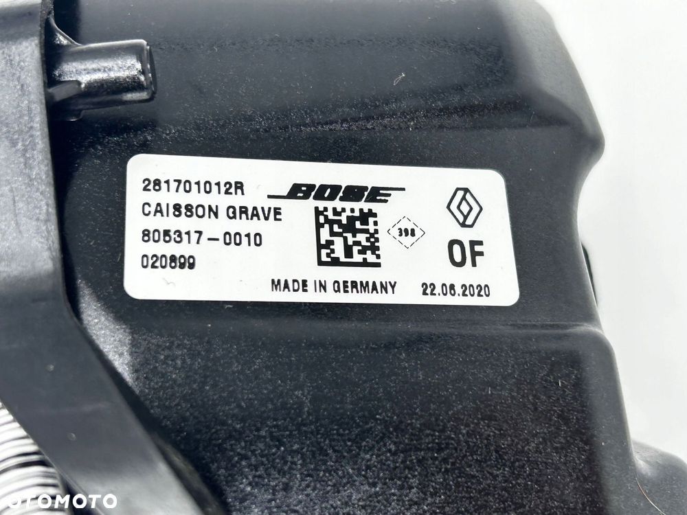 głośnik bose renault captur ii 281701012r - 9