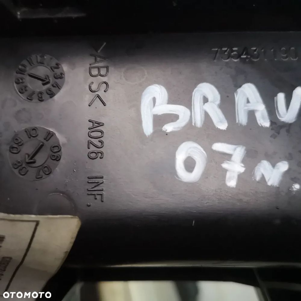 FIAT BRAVO ABARTH 07r.  DRZWI ZDERZAK BORDOWY DESKA ROZDZIELCZA - 19