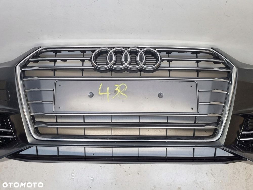 AUDI A4 B9 8W0 S-LINE 15-19 Zderzak przód przedni BEZ DZIUR - 4