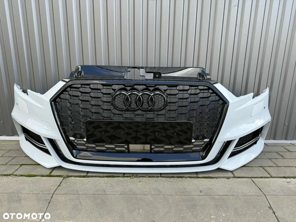 Audi A3 8V 8V3 8V4 Lift Zderzak Przód Przedni Kompletny LS9R 4xPDC Radar Spryskiwacze S Line - 1