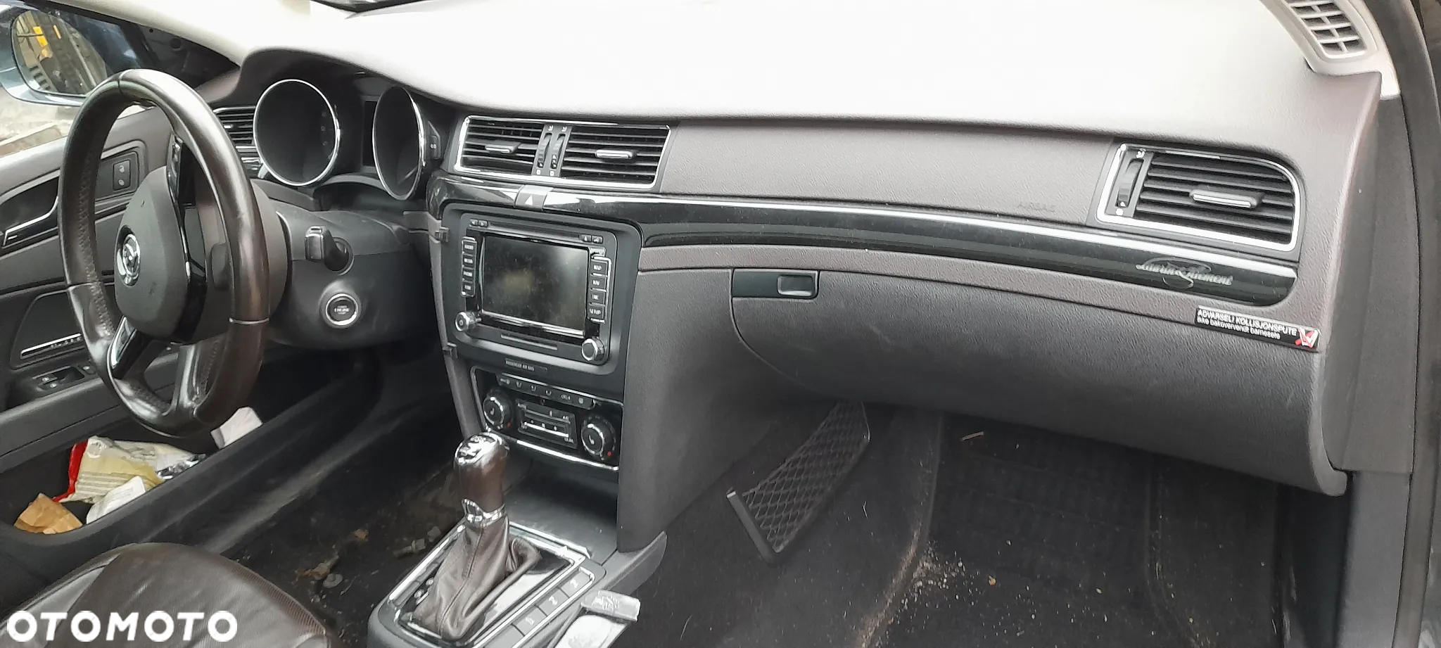 deska konsola SKODA SUPERB II 2015r - 2