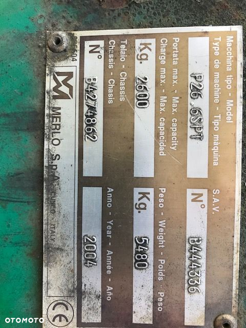 Rozdzielacz Merlo P26.6 [CZĘŚCI] - 2