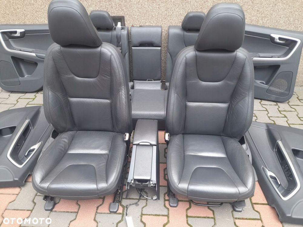 FOTELE SKÓRA KANAPA TYŁ PODWYŻSZANA VOLVO XC60 LIFT 2014R UK - 3