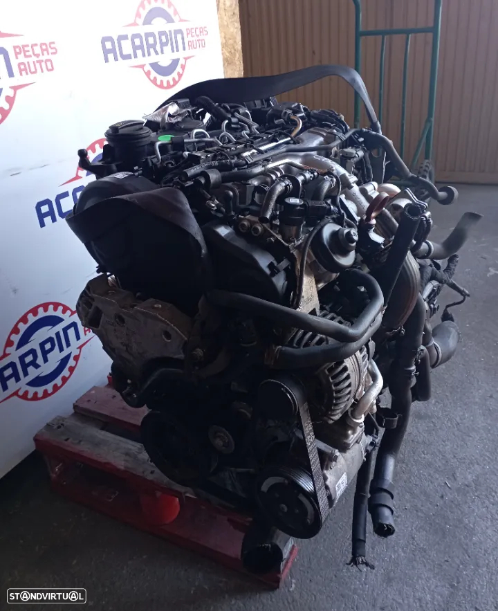 Motor VW Golf VI / Passat / Tiguan / Eos / Audi A3 8P 2.0 Tdi Ref. CBA - 3