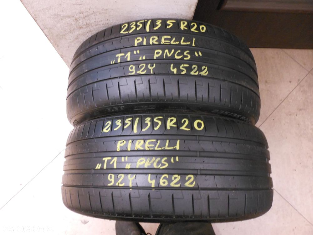 Opony 235/35r20 pirelli p zero tm T1 PNCS ELECT  6mm lato para - 1