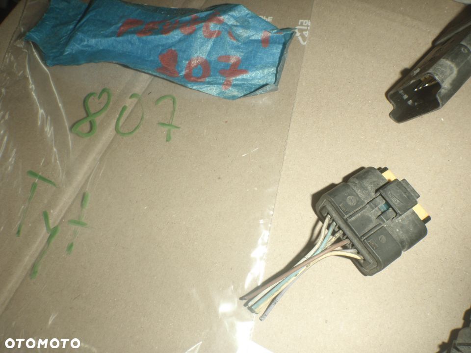 czujnik nakładka parkowania wiązka instalacja kostka zderzaka peugeot 807 renault espace mam wszystkie części - 5