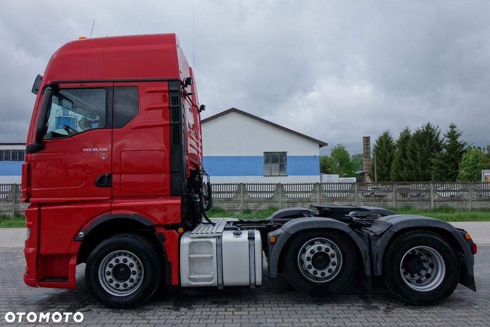 MAN TGX 26.510 6x2/4 BL SA / PUSHER / XXL / STANDARD / AUTOMAT / OŚ PODNOSZONA SKRĘTNA / RETARDER / LODÓWKA / KLIMA POSTOJOWA - 8