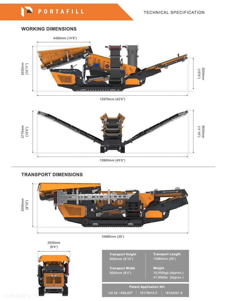 Inny przesiewacz PORTAFILL MR-6, 2020 jak nowy, komplet sit, 3 frakcje - 13