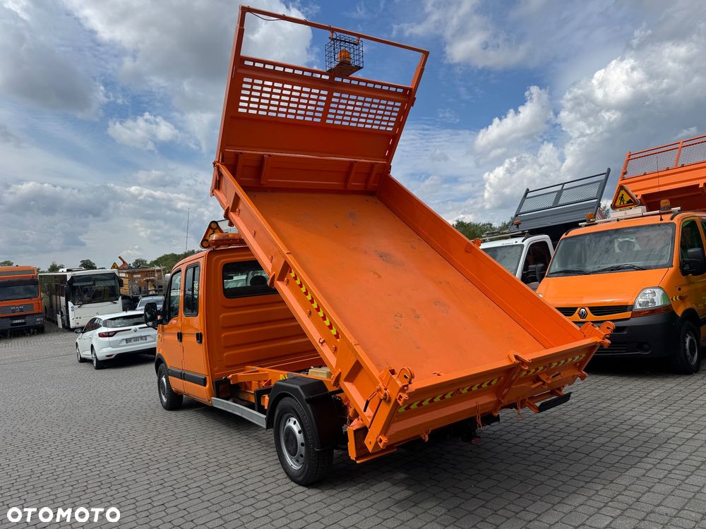 Renault Master Wywrotka 3str  Brygadowka 7 Osób Doka 2.5DCi Kiper I wł. Wywrot - 10
