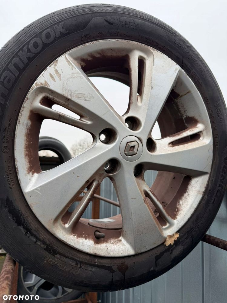 renault felgi alufelgi 17" komplet 4 sztuki - 2