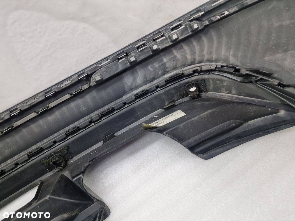 VW TIGUAN II 5NA 15- R-LINE ZDERZAK TYLNY TYLNI TYŁ + DYFUZOR POD HAK + ŚRODKOWY CHROM , NR 5NA807521C + 5NA807568G , NR AUKCJI DT872 - 27