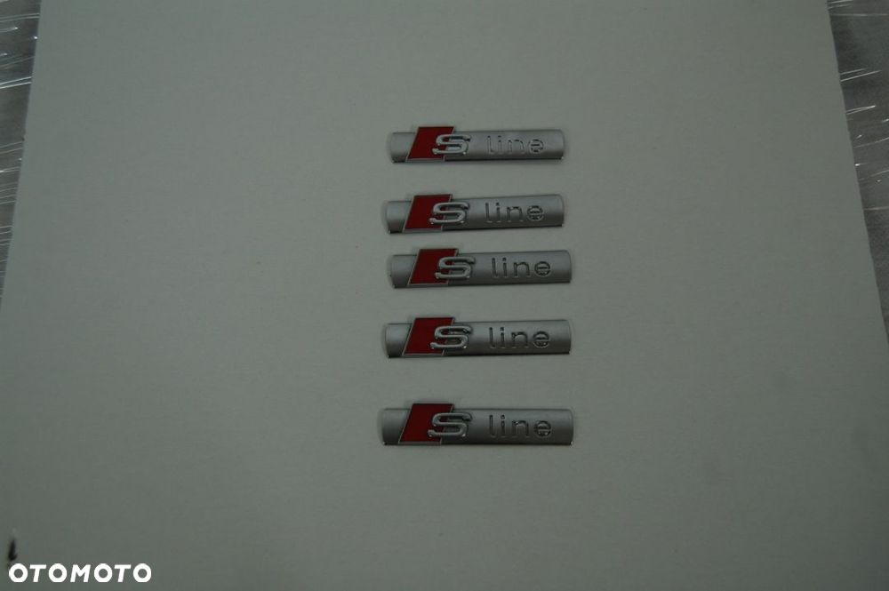 ZNACZEK S-LINE AUDI A1 A3 A4 A5 A6 A7 A8 TT Q5 Q7 - 1