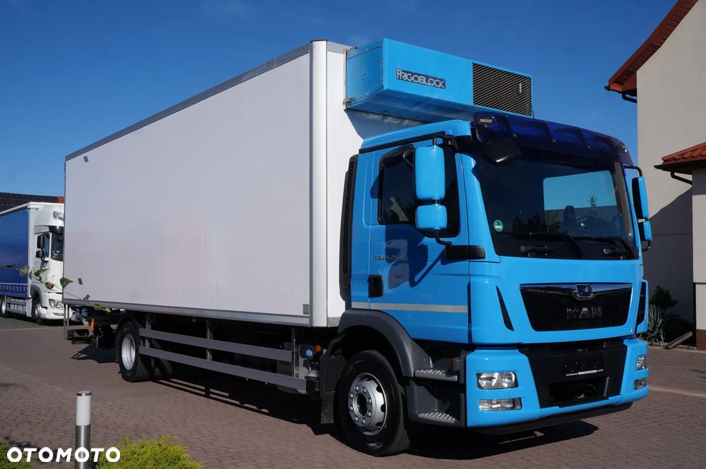 MAN TGM 15.250 EURO 6 CHŁODNIA LAMBERET ŁAD 7.300 KG NISKI PRZEBIEG - 1