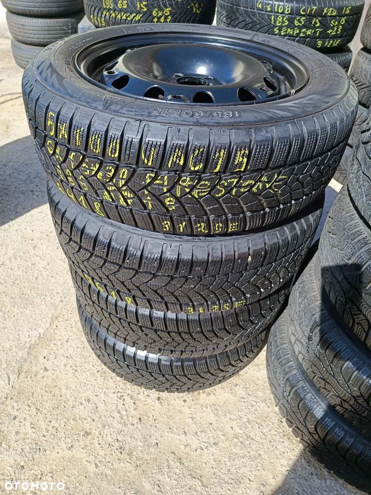 185/60R15 88H Opony Zimowe Zima FIRESTONE WINTERHAWK 3 7,5mm Legnica ALU-RAD 185/60 - 1