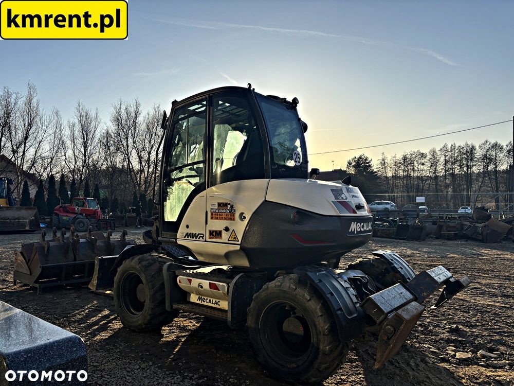 Mecalac 9 MWR KOPARKA KOŁOWA 2019R. MTH: 3095 | MECALAC 11 KOMATSU PW 98 TEREREX TW 95 110 WACKER NEUSON 100 YANMAR - 17