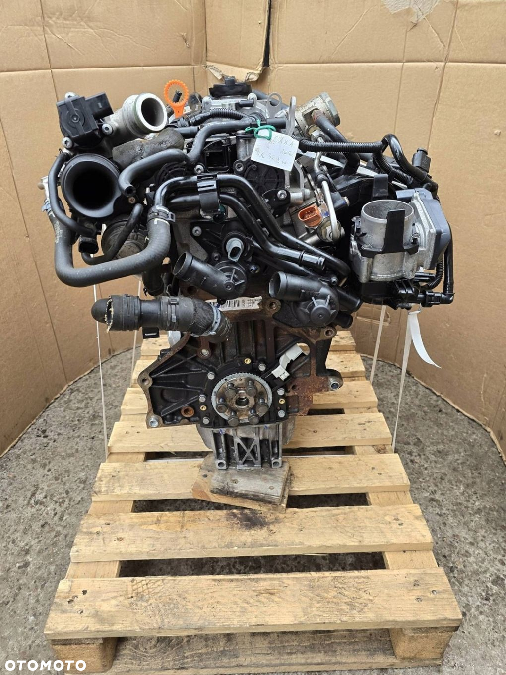 SILNIK KOMPLETNY 1.4 TSI CAXA SKODA SEAT VW AUDI NR MAG 416329W - 4