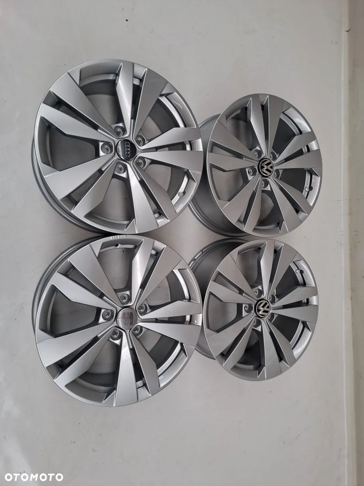 FELGI 5x112 7.5Jx18 CALI ET50 10A071498 VW SEAT SKODA AUDI DEMO NOWE Komplet - 6
