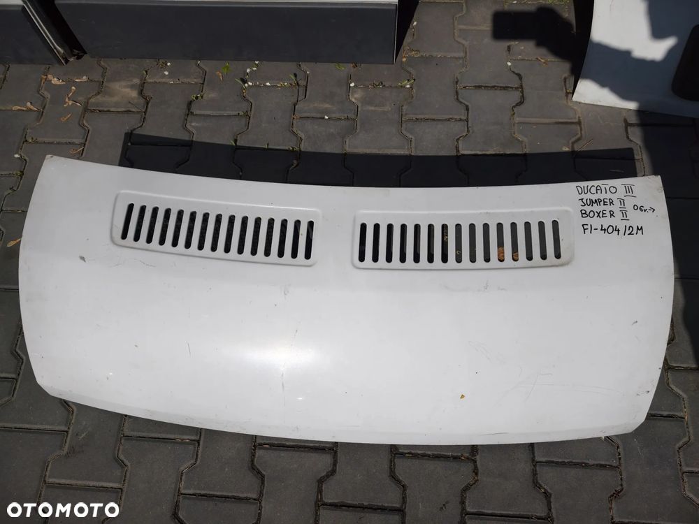 DUCATO III JUMPER II BOXER II DRZWI MASKA NISKI H1 162cm - 6