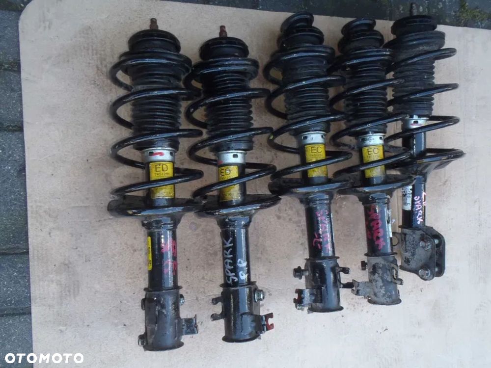 amortyzator macperson sprężyna poduszka chevrolet spark matiz - 1