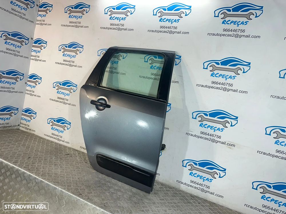 .Porta Tras Traseira Direita Citroen C3 Picasso 2008 - 2017 - 4