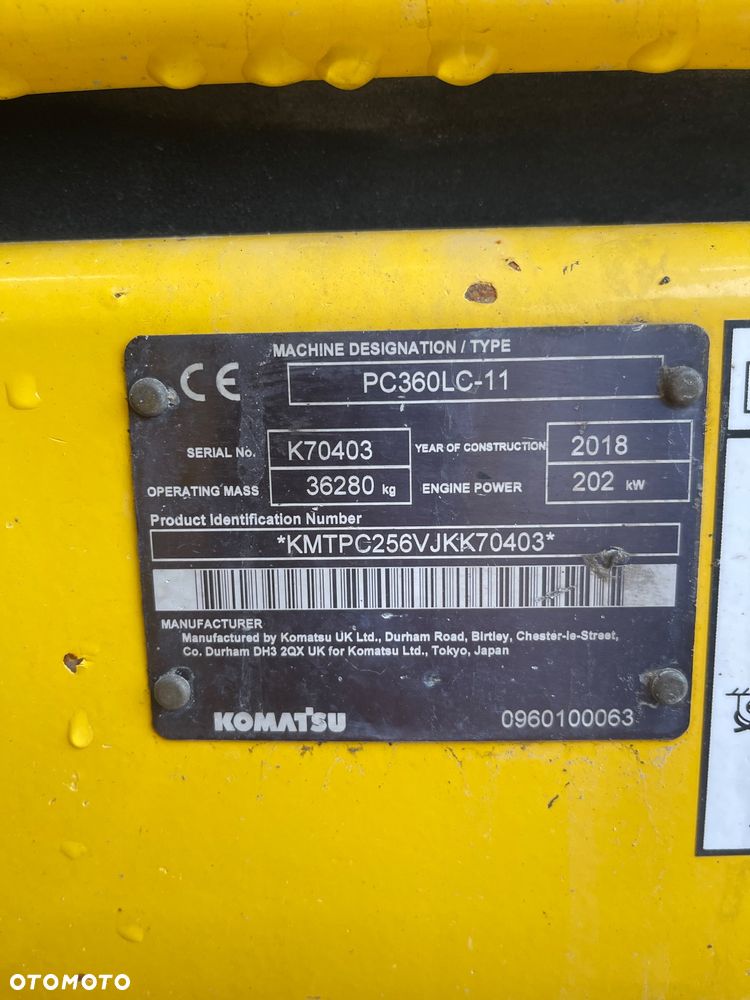 Komatsu PC360LC-11 - 16