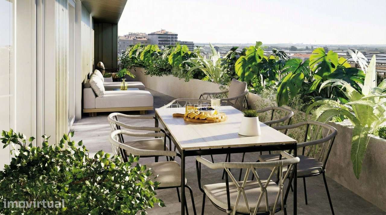 Apartamento T2 Duplex Moderno nas Agras do Norte, Aveiro – Terraços, E - Grande imagem: 3/12