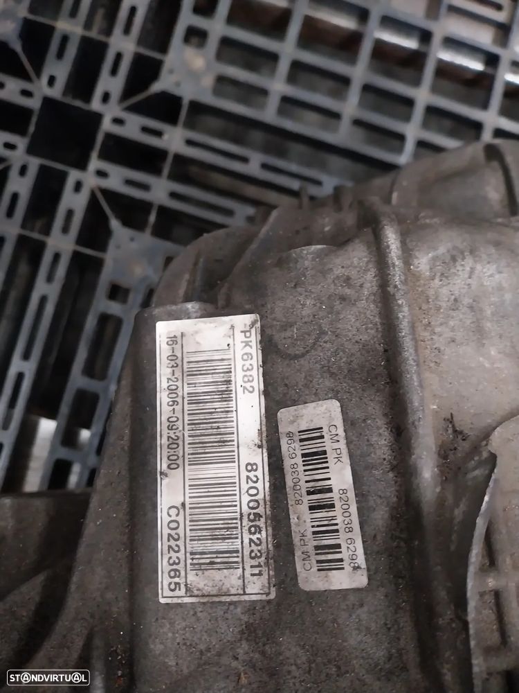 Caixa velocidades Renault Laguna 2.0 dci Ref:PK6 382 - 5