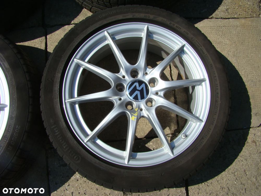 a66 5x112 VW Golf V VI VII VIII Plus Jetta Touran Caddy Passat B6 6,5jx17 opona zima 205/50 - 3