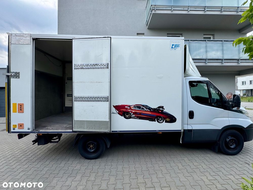 Iveco Daily 35-160 kontener HI- Matic Automat 8HP Rampa ZEPRO najazd WINDA 36s16 - 32