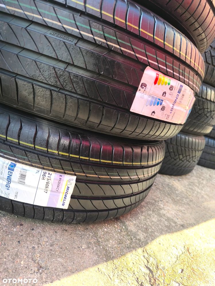 215/60R17 96H Nowe Opony Letnie Lato MICHELIN E-PRIMACY E PRIMACY Nowe Legnica ALU-RAD 215/60 - 6