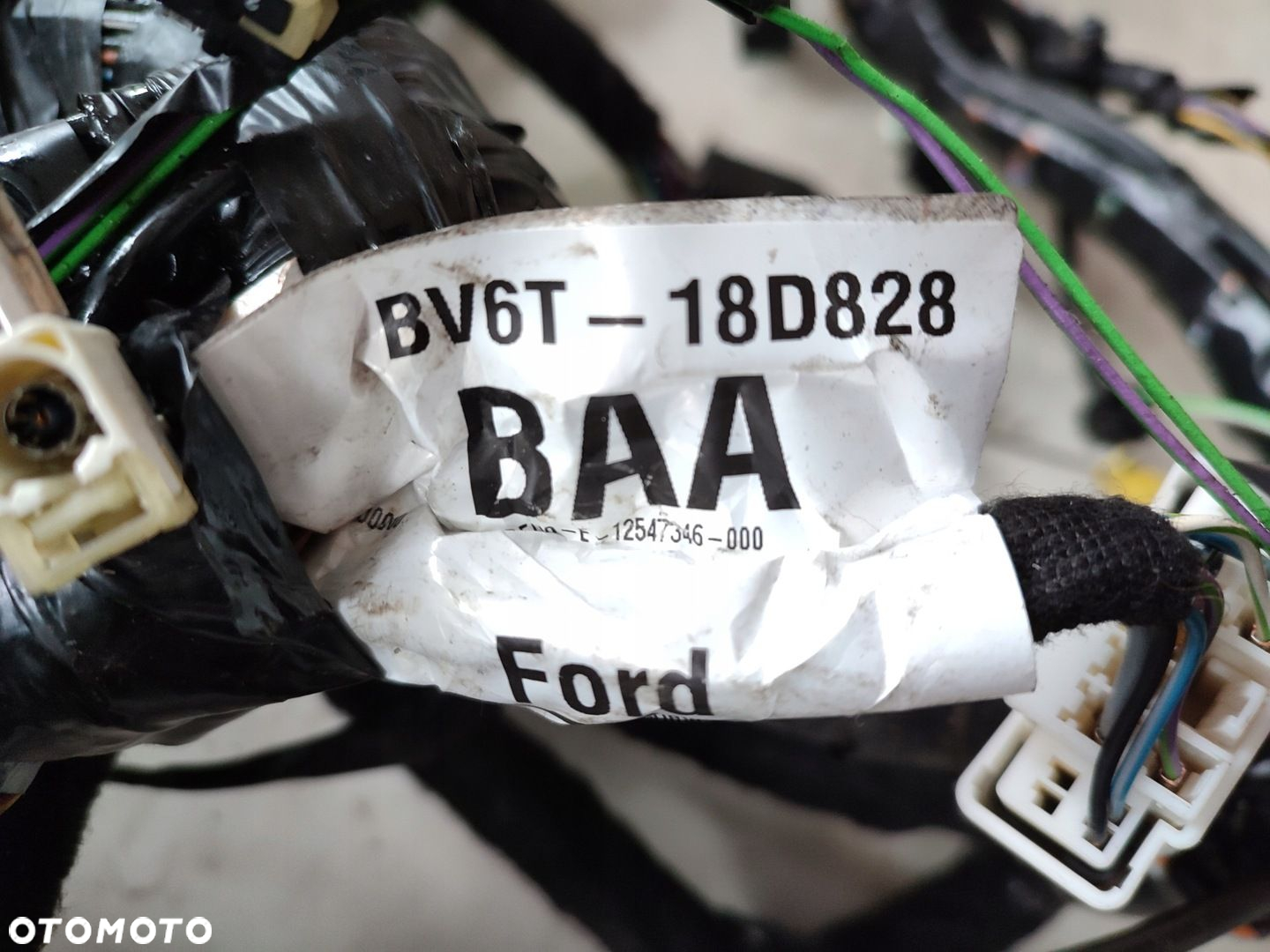 Instalacja Deski wiązka Konsoli Radio Sony Ford Focus MK3 BV6T14401SFB - 3