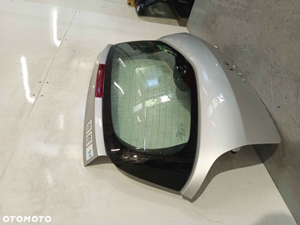 + KLAPA TYŁ TYLNA BAGAŻNIKA RENAULT CLIO 3 III TED69 SREBRNA HB - 3