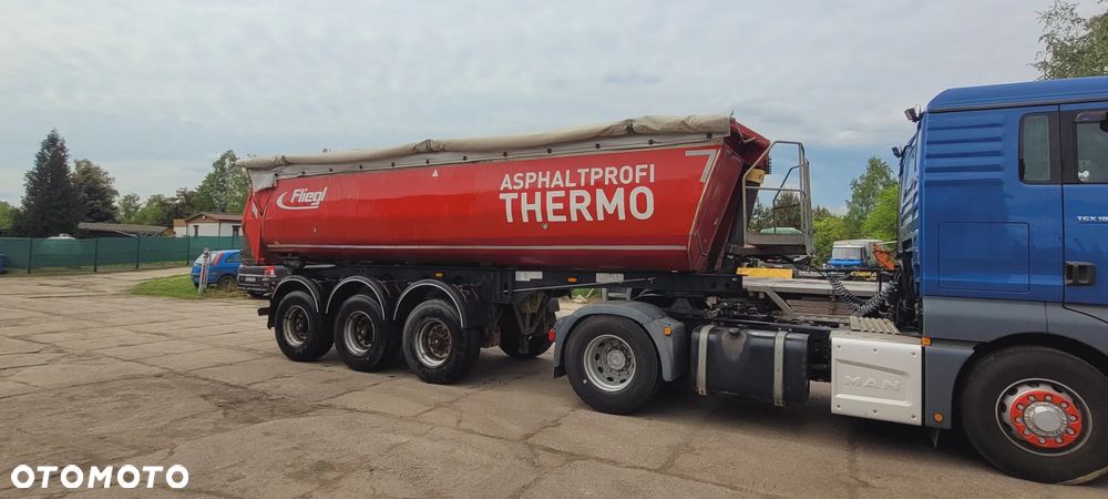 Fliegl DHKS 390 TERMOMULDA, TERMOS ,ASFALT, Brutto! - 6