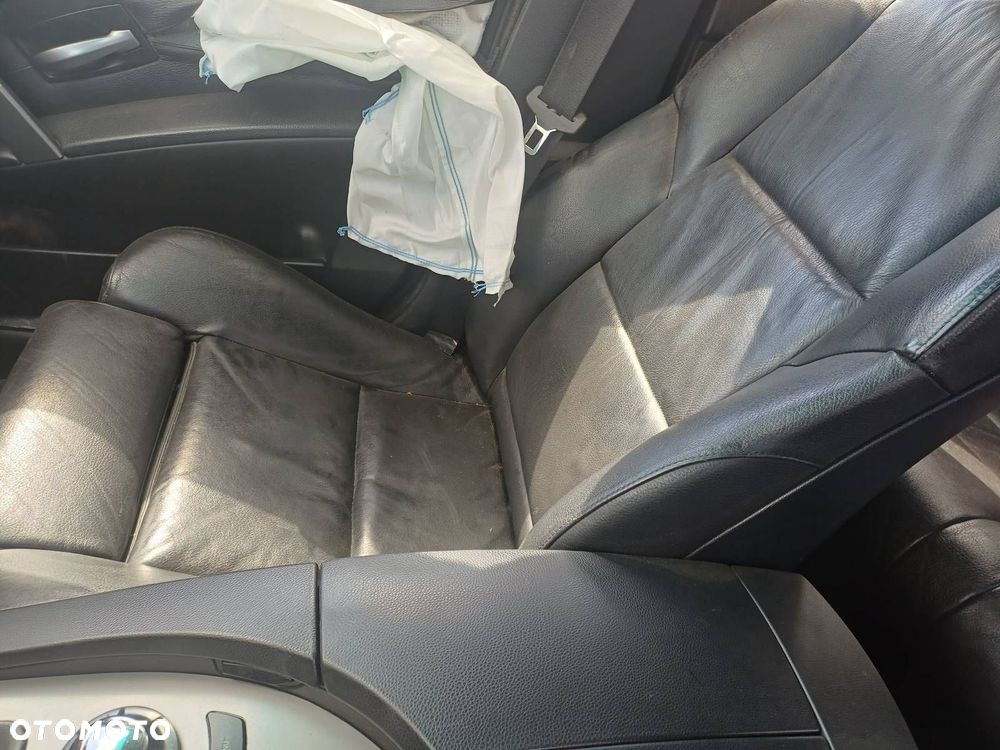 FOTELE KOMPLET LEWY PRAWY KANAPA TYŁ BMW E61 SKÓRA GRZANE SPORTY - 6