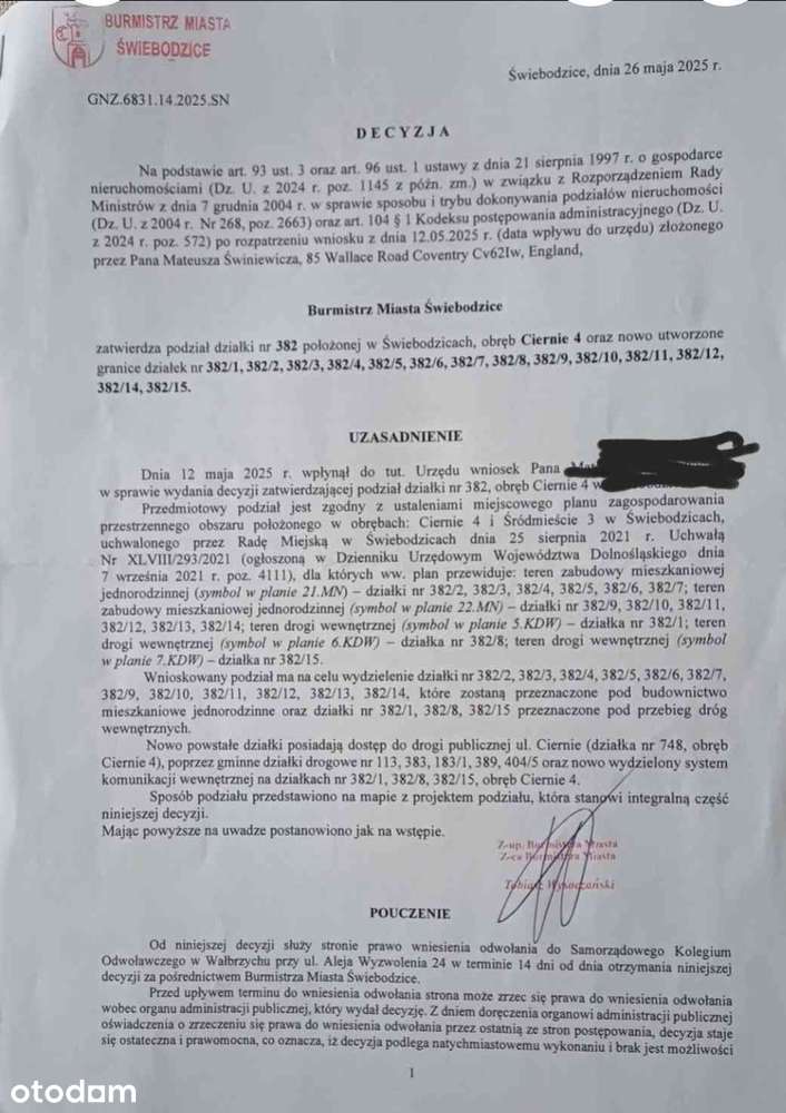 Działki budowlane pod miastem - Pełny obrazek: 5/6