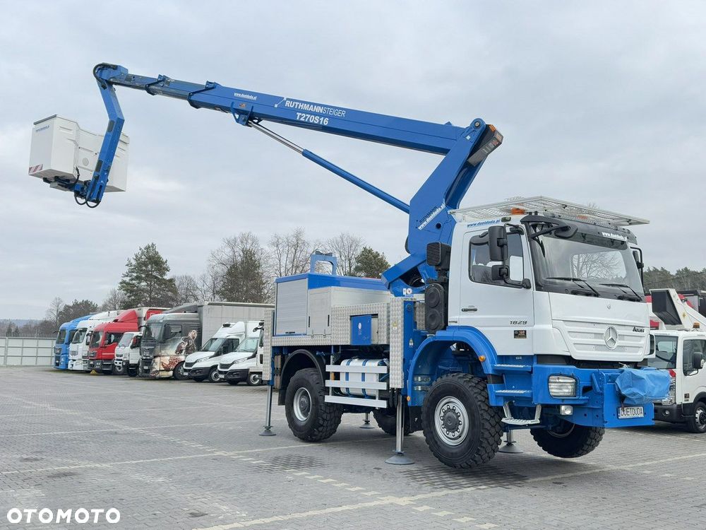 Mercedes-Benz AXOR 1829 4x4 Zwyżka RUTHMANN STEIGER T270S16 Podnośnik Koszowy - 18