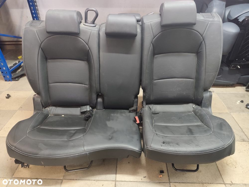 NISSAN QASHQAI I J10 06r FOTELE KANAPA SKÓRA KOMPLET - 5
