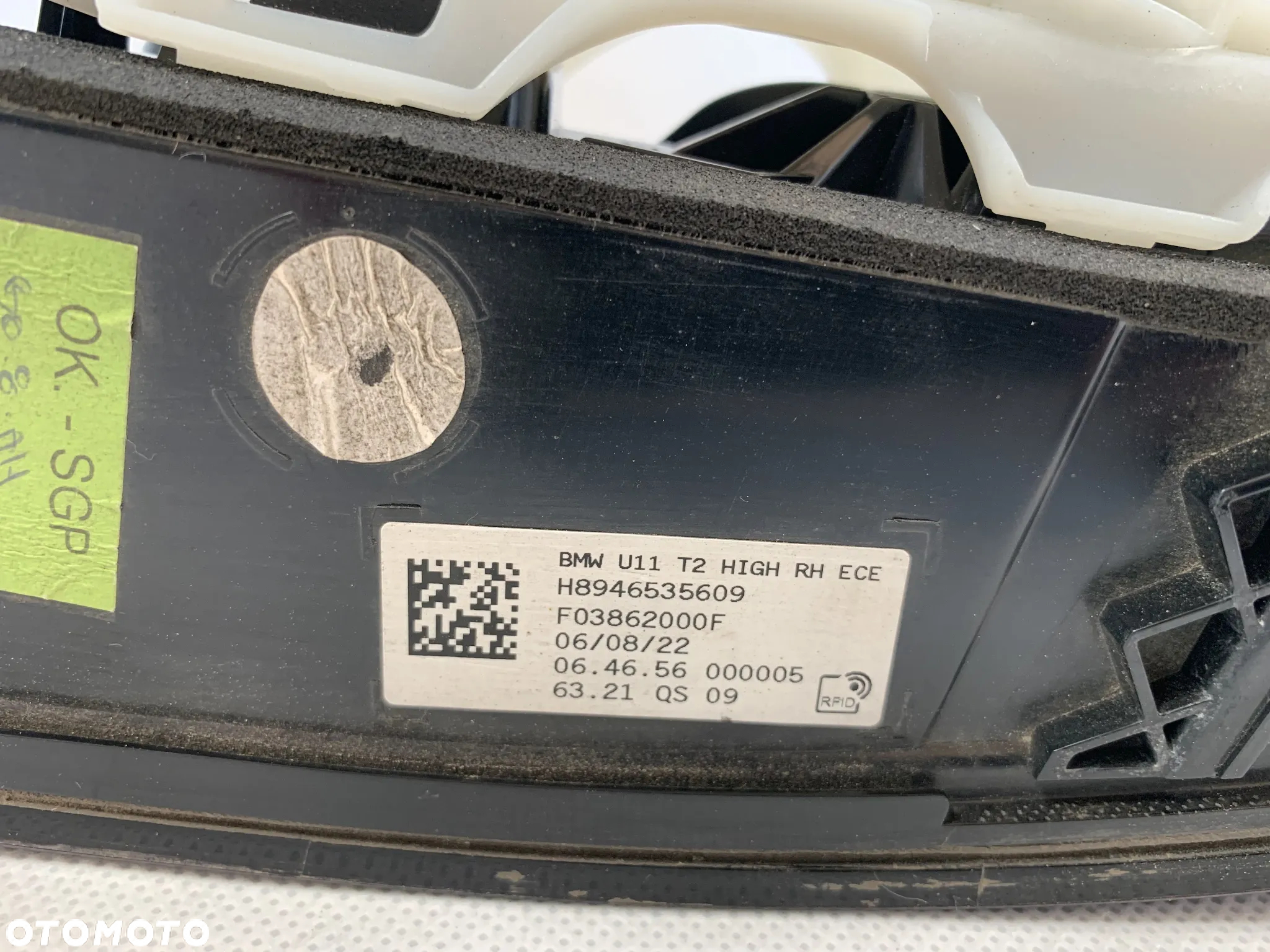 Image BMW X1 U11 22r Zadní pravé zadní světlo - F03862000F