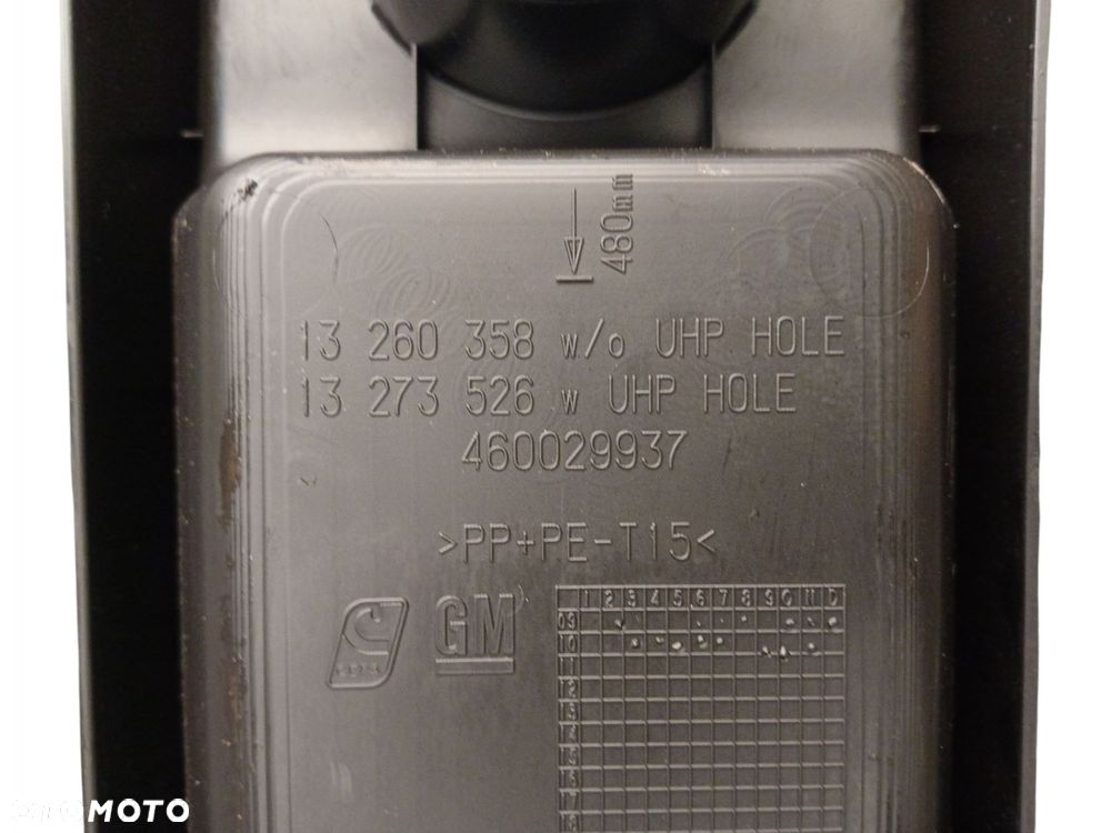 TUNEL ŚRODKOWY PODŁOKIETNIK OPEL MERIVA B 13260358 13273526 460029937 - 8