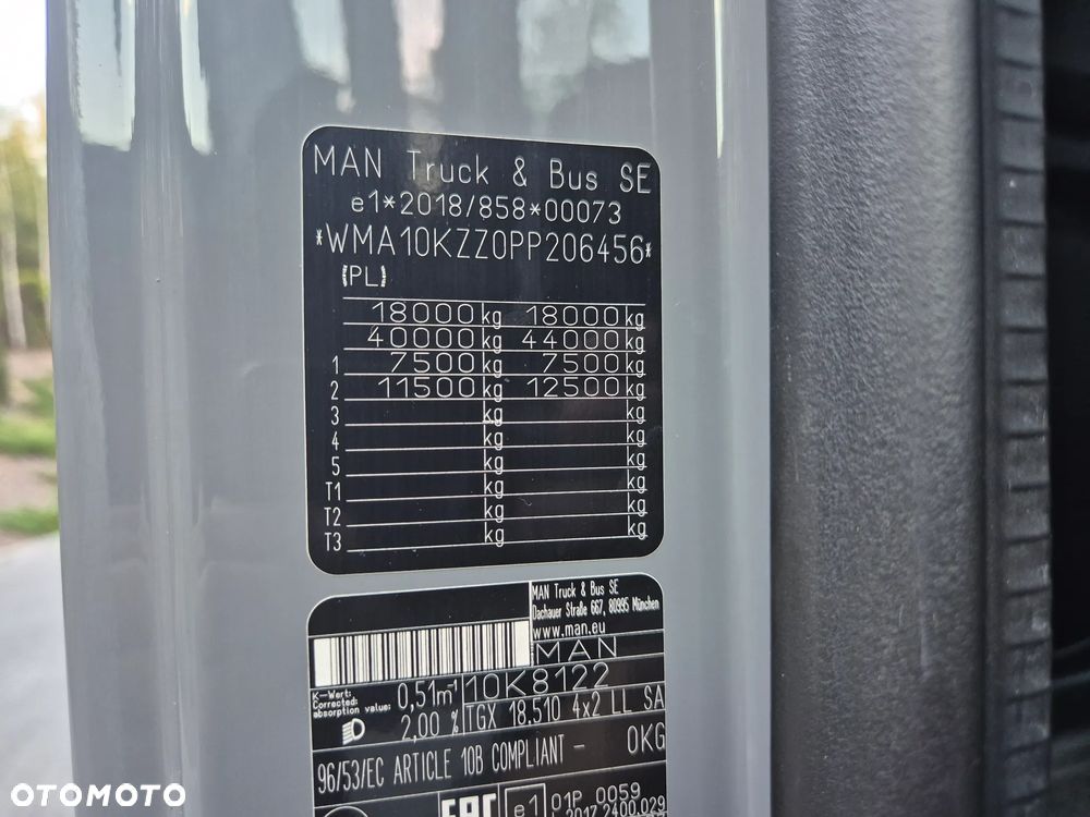 MAN TGX TG3 18.510 - 34