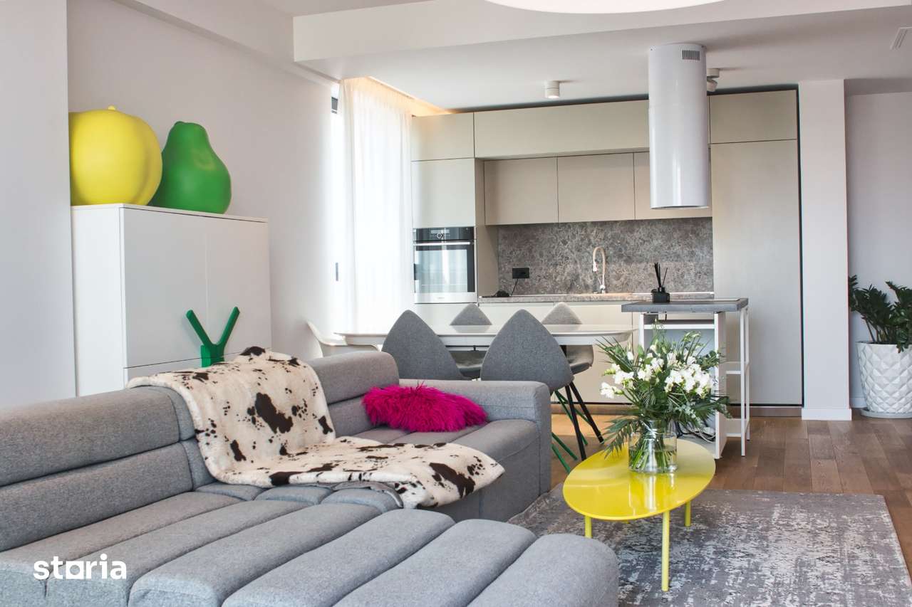 Apartament de Lux cu 3 Camere la ONE Herăstrău Towers |Parcare inclusă — fotografia 1