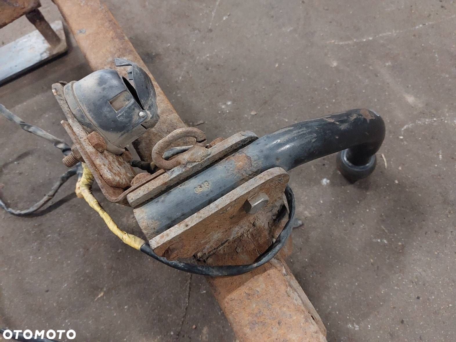 HAK HOLOWNICZY BRAK TABLICZKI + WIĄZKA OPEL ASTRA G HB 5D - 3