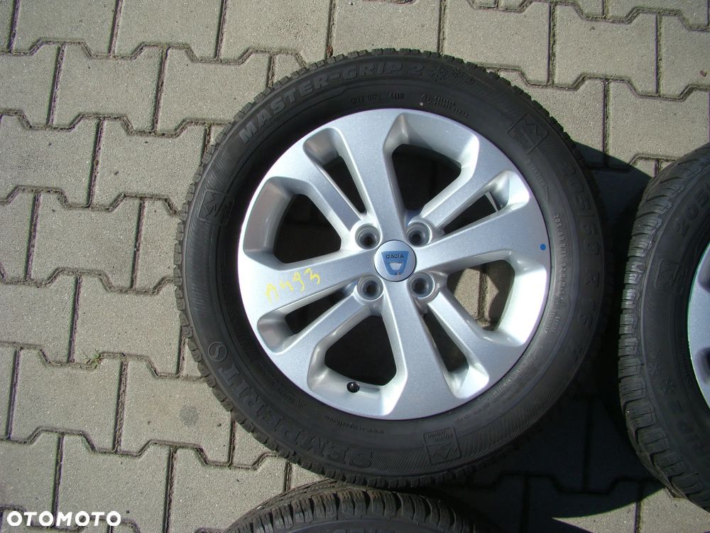 a493 4x100 6Jx16 Dacia Sandero Stepway Jogger opony zima 205/60 - 2