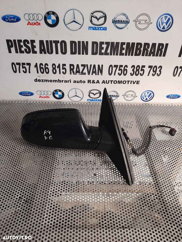 Oglinda Dreapta Audi A4 B8 Electrica Incalzita Volan Stanga Vandut De Firma Cu Garantie Livram Oriu - 4