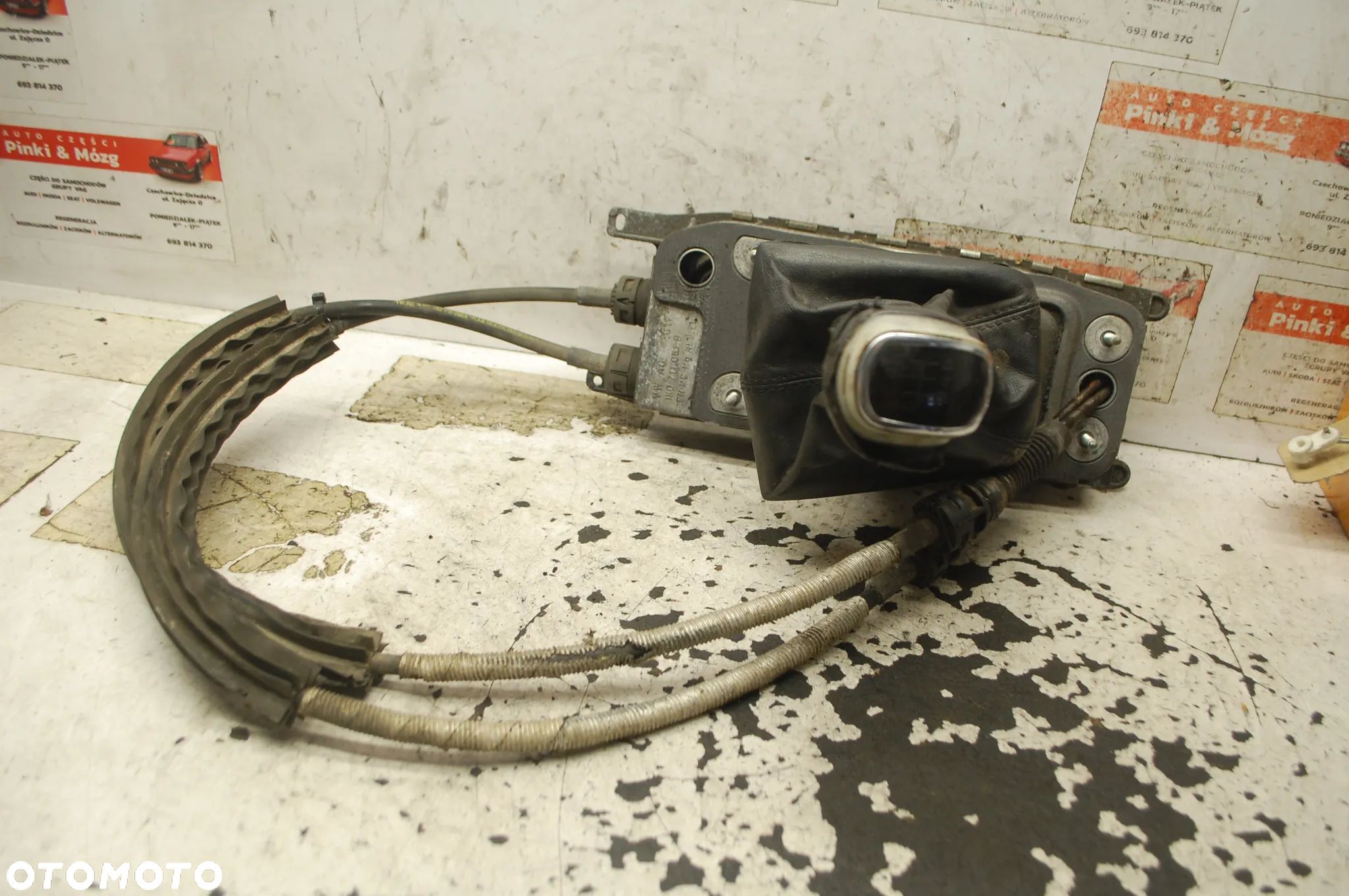 LEWAREK WYBIERAK ZMIANY BIEGÓW 3T0711061B 6 BIEGÓW SKODA SUPERB II 1.8 TSI 3T0711265A - 1