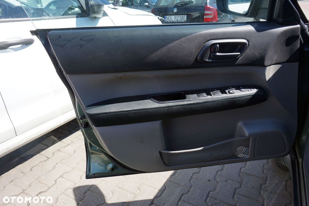 DRZWI PRZEDNIE LEWE FORESTER II SG LIFT 5F6  ZIELONY EVERGREEN SUBARU 2006-2008 - 10