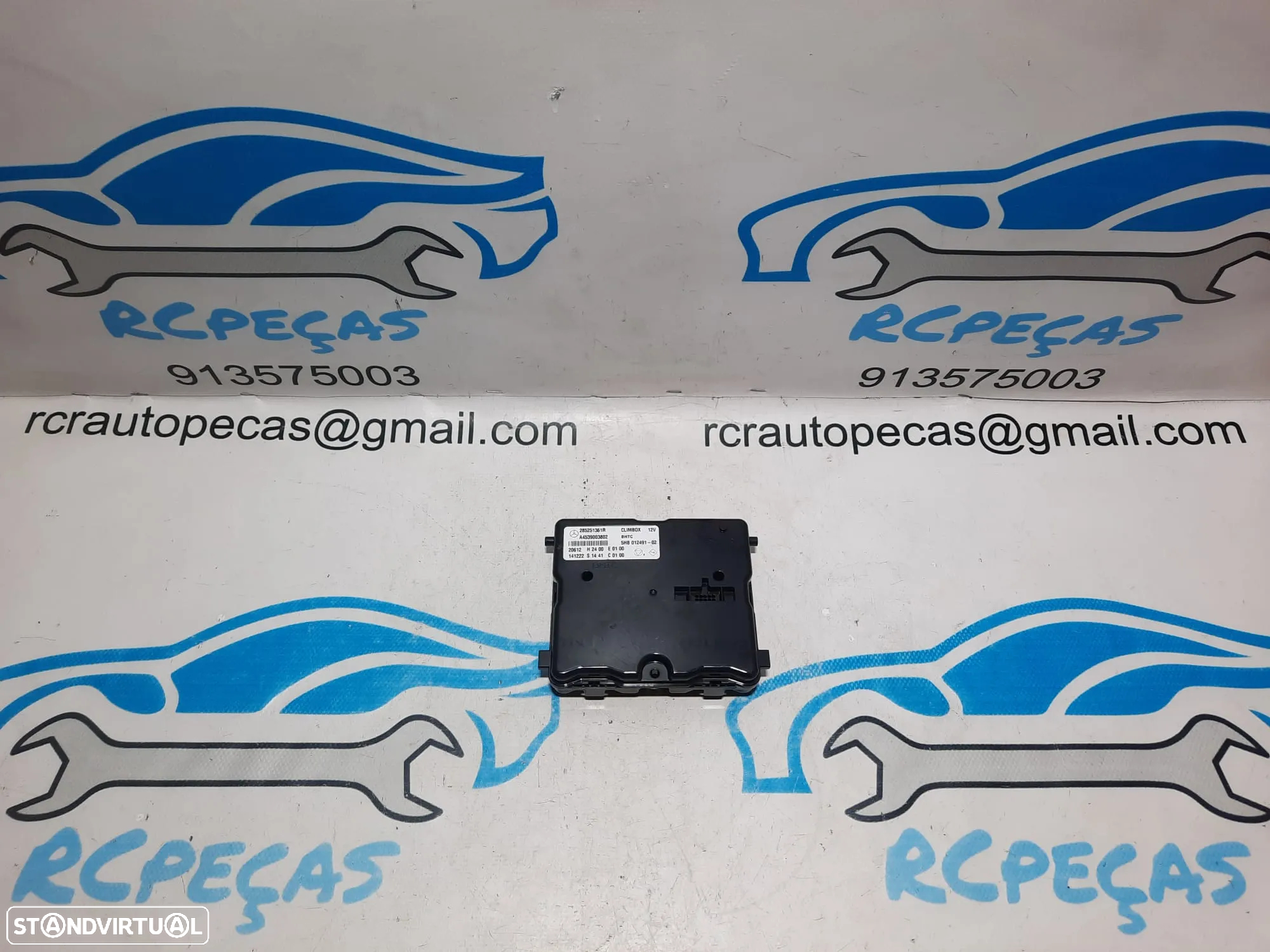 MODULO CENTRALINA AR CONDICIONADO AC CLIMATRONIC SMART FORFOUR II 2 MK2 HATCHBACK 453 - 3