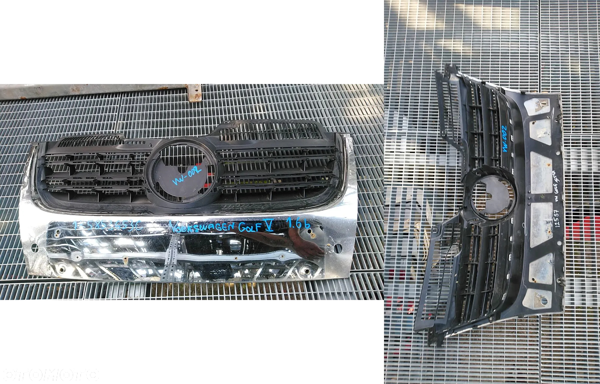 VW AUDI GRILL PRZEDNI GRILLE PRZEDNIE - 4